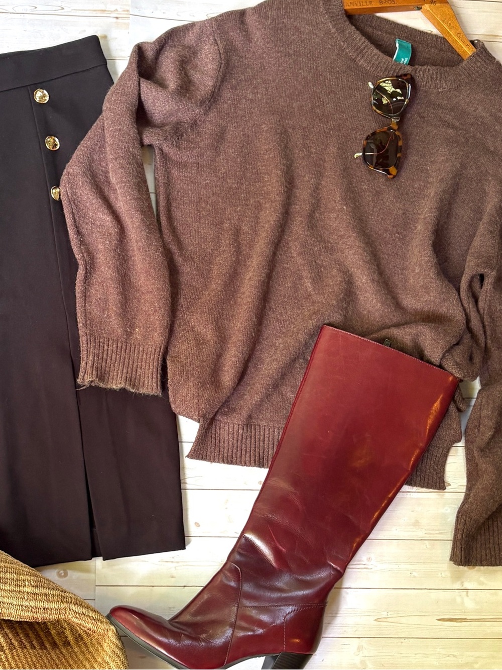 Caposhie side tie sweater